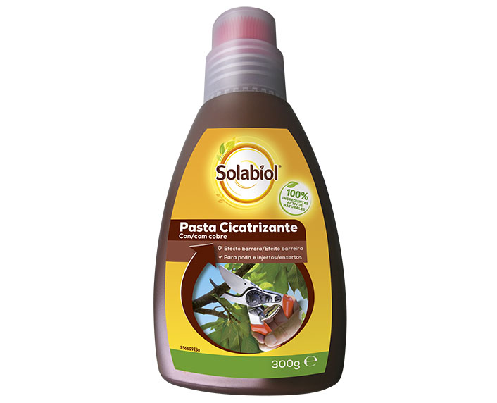Pasta cicatrizante 100% natural para sellar las heridas de poda 